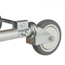Liftek Sack Truck Foldatruk Small Puncture Proof Wheels and D Nose