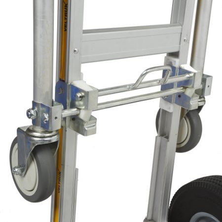 Liftek Sack Truck Foldatruk Small Puncture Proof Wheels and D Nose