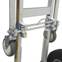 Liftek Sack Truck Foldatruk Small Puncture Proof Wheels and D Nose
