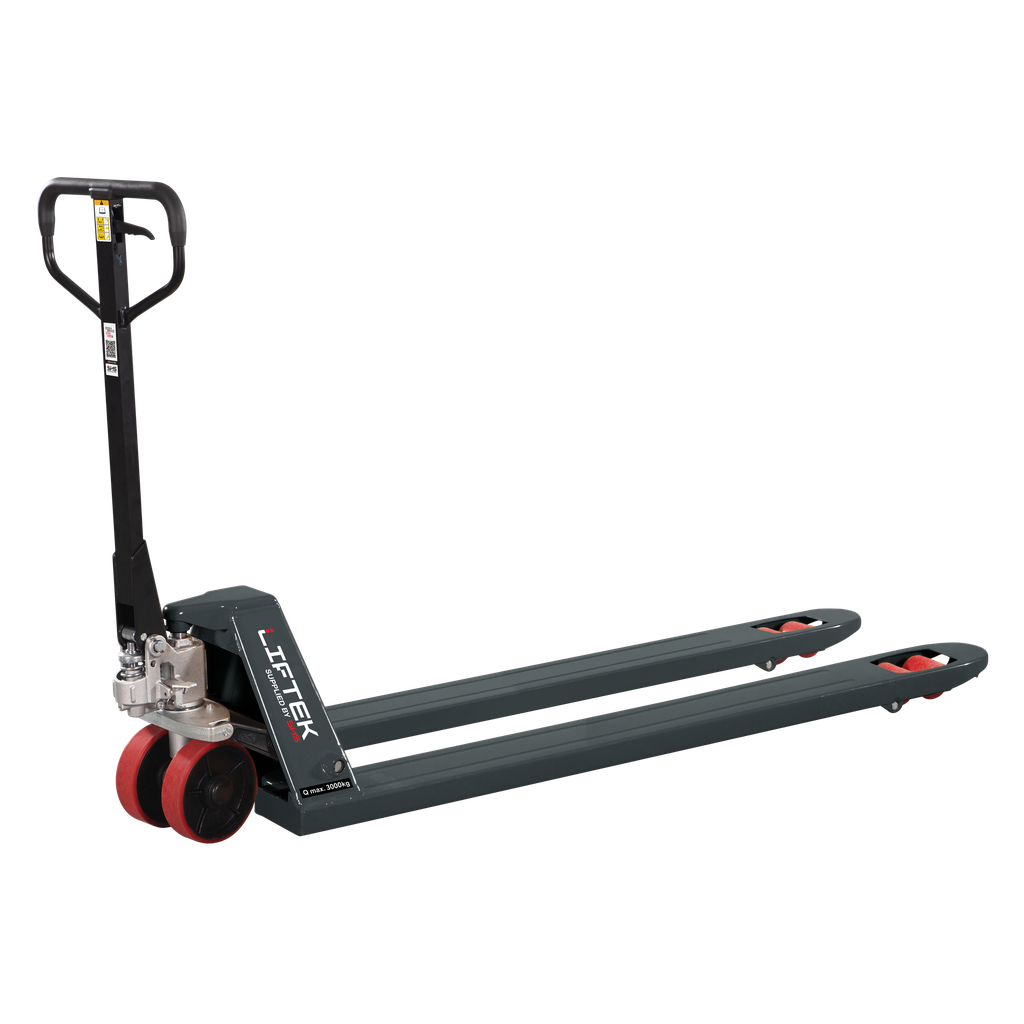 Liftek Pallet Truck Long Reach, 540 x 1800mm, 2000kg
