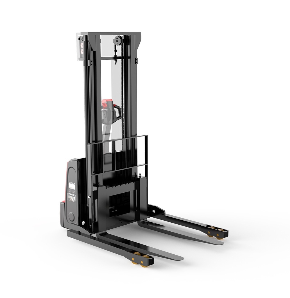 Liftek Stacker Straddle, 3m Lift Height Duplex, 1200KG ESA121-D with lithium battery
