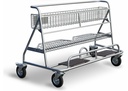 Liftek A-Frame Transport Trolley with baskets, 300kg