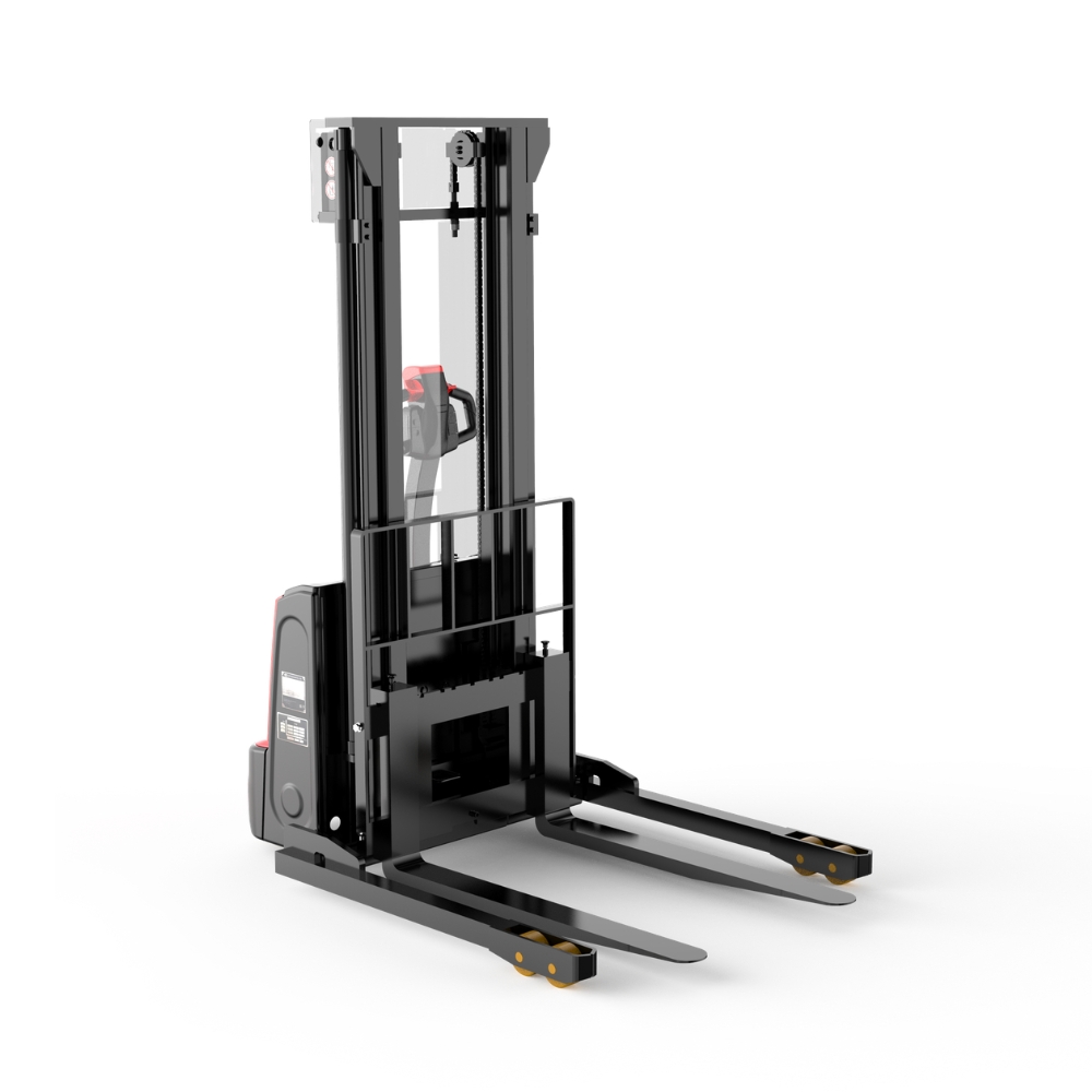 Liftek Stacker Straddle, 3600mm Lift Height Duplex, 1200kg, Gel Battery 