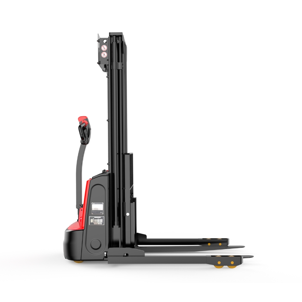 Liftek Stacker Straddle, 3600mm Lift Height Duplex, 1200kg, Gel Battery 