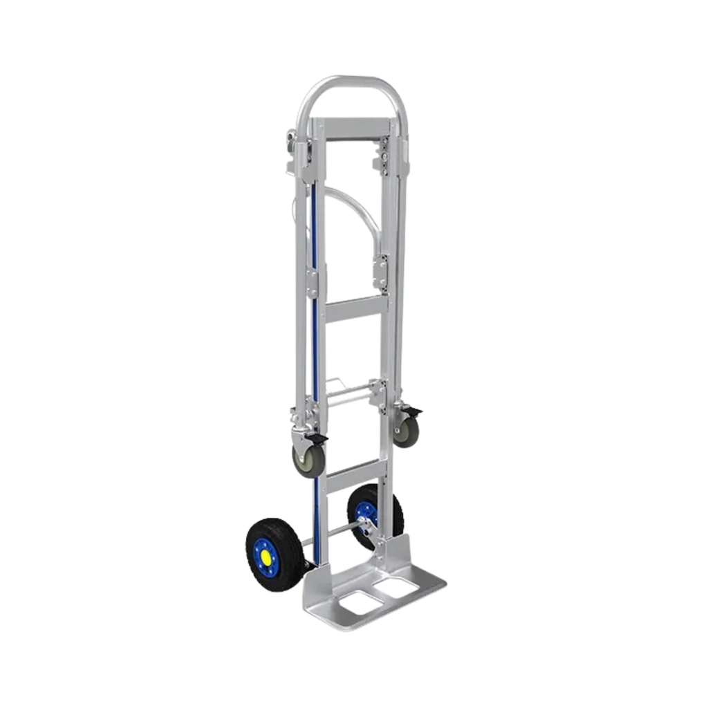 Liftek Sack Truck Foldatruk Large c/w D Nose and Puncture Proof Wheels