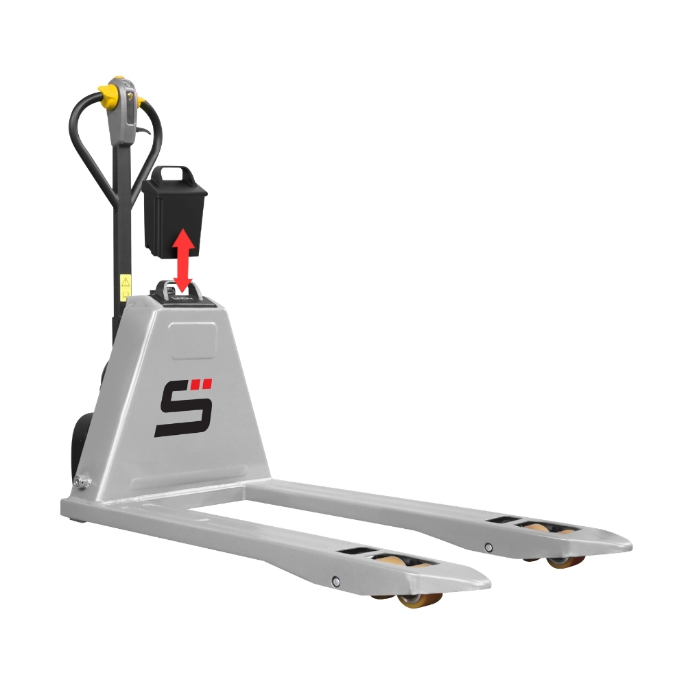 Liftek DriverTruk30, 560 x 1150mm, 1500kg, Removable LI Battery