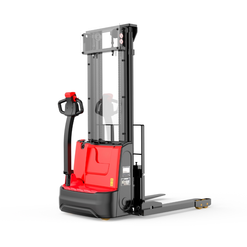 Liftek Stacker Straddle, 3600mm Lift Height Duplex, 1200kg, Gel Battery 