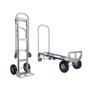 Liftek Sack Truck Foldatruk Large c/w D Nose and Puncture Proof Wheels