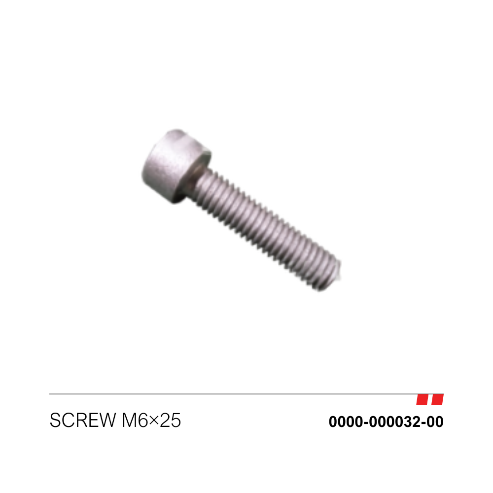 Screw M6×25 [0000-000032-00]