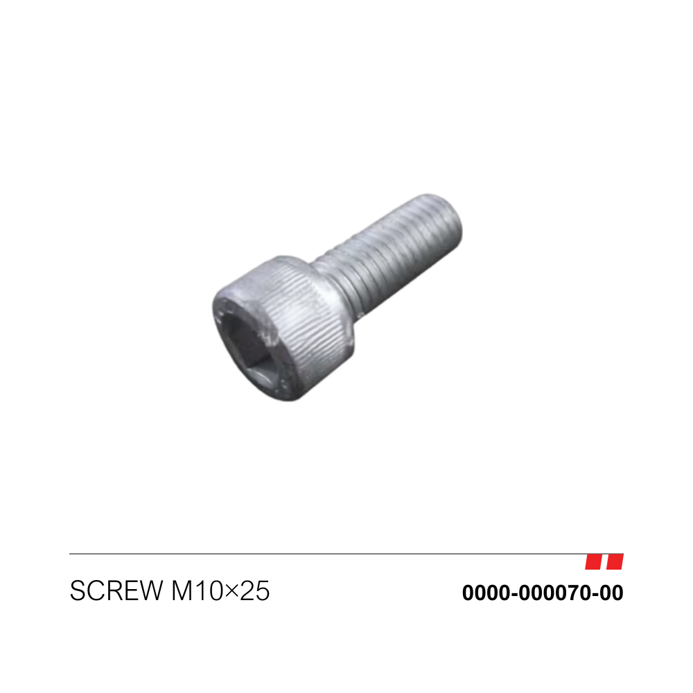 Screw M10*25 [0000-000070-00]
