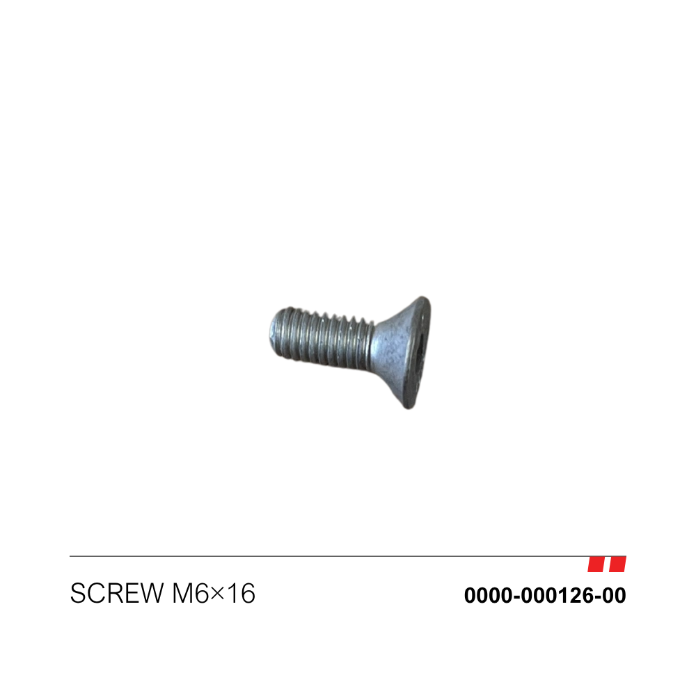 Screw M6*16 [0000-000126-00]