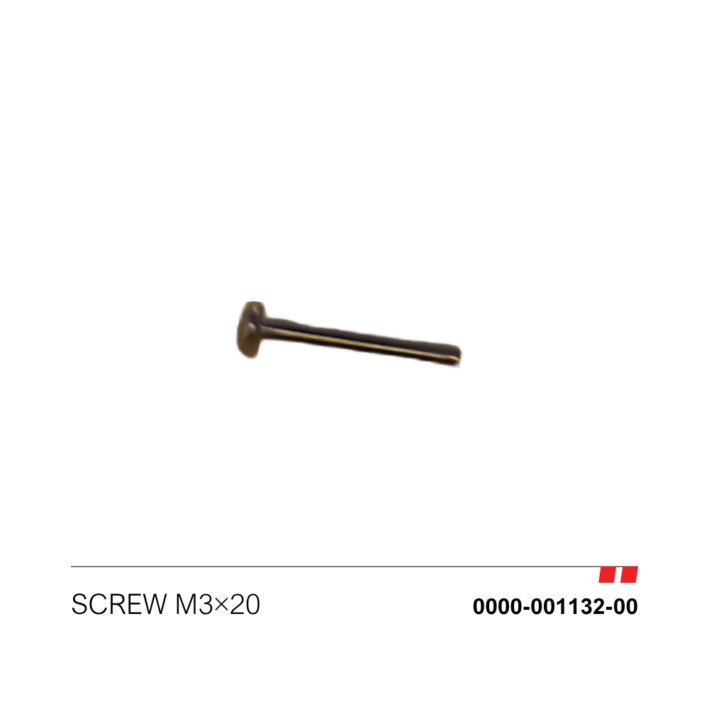Screw M3*20 [0000-001132-00]