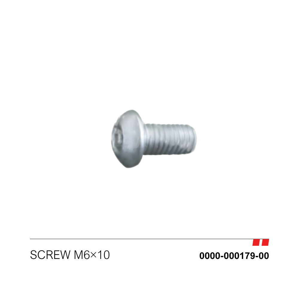 Screw M6*10 [0000-000179-00]