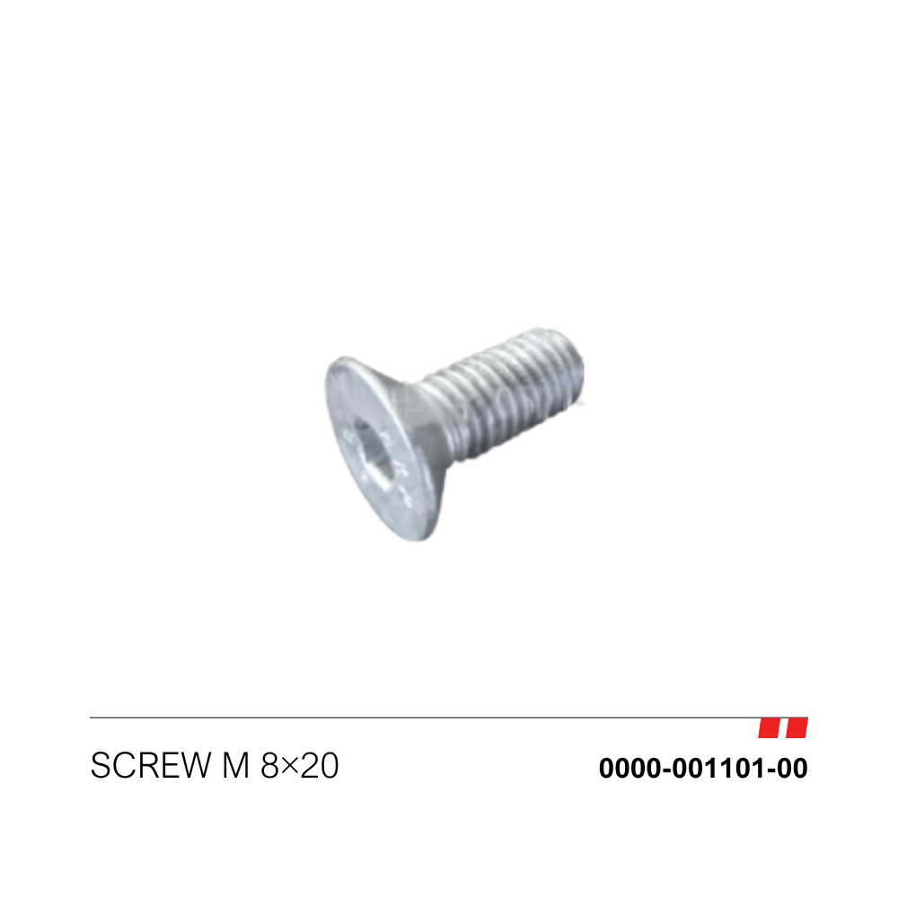 Screw M 8*20 [0000-001101-00]