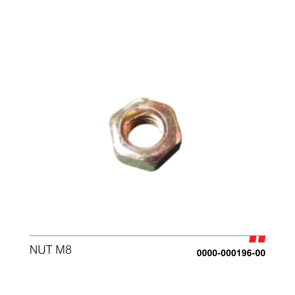 Nut M8 [0000-000196-00]