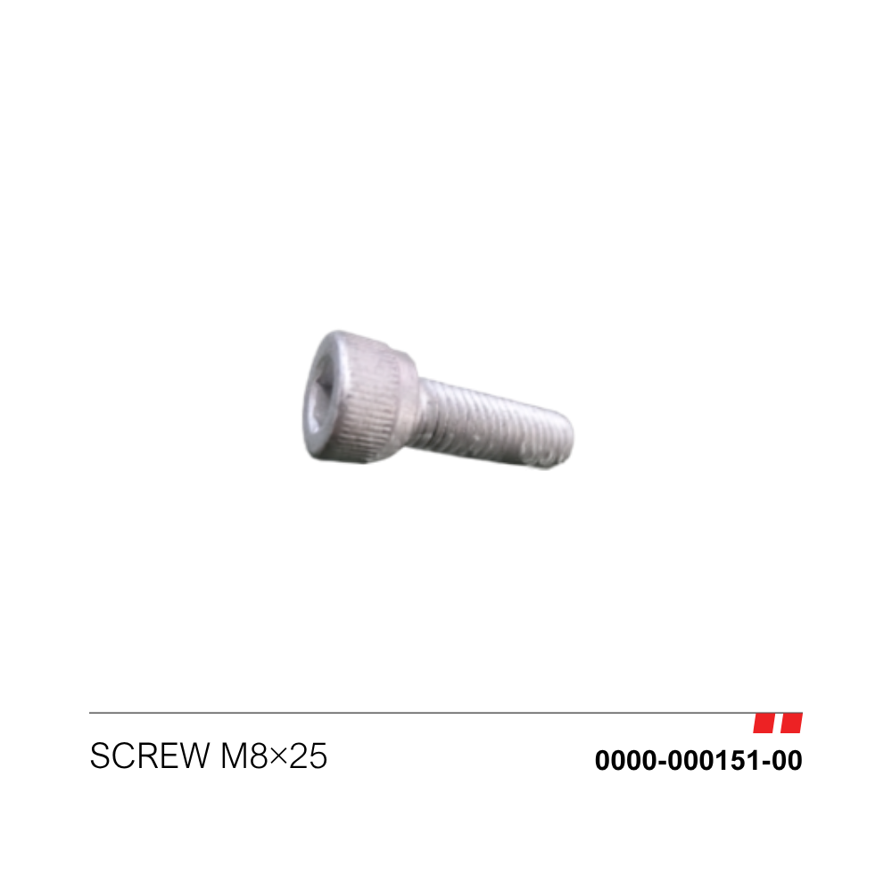 Screw M8×25 [0000-000151-00]