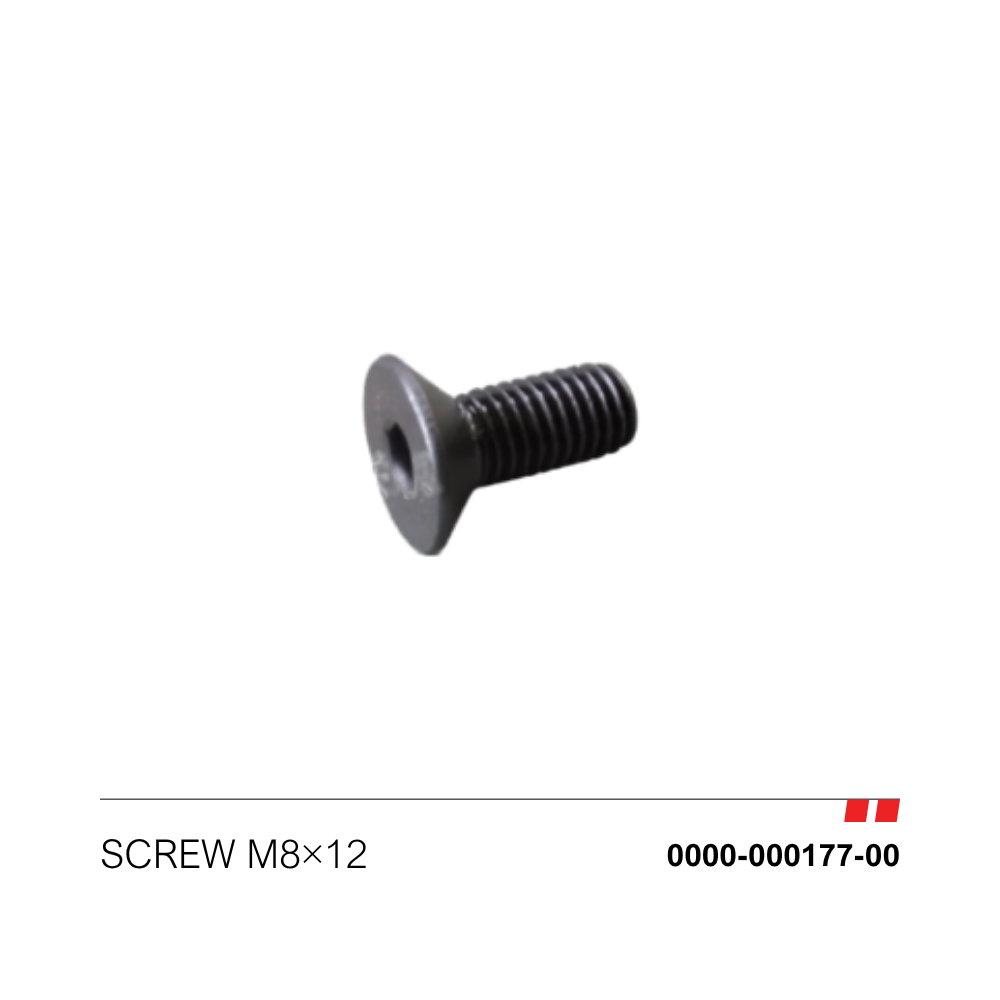 Screw M8*12 [0000-000177-00]