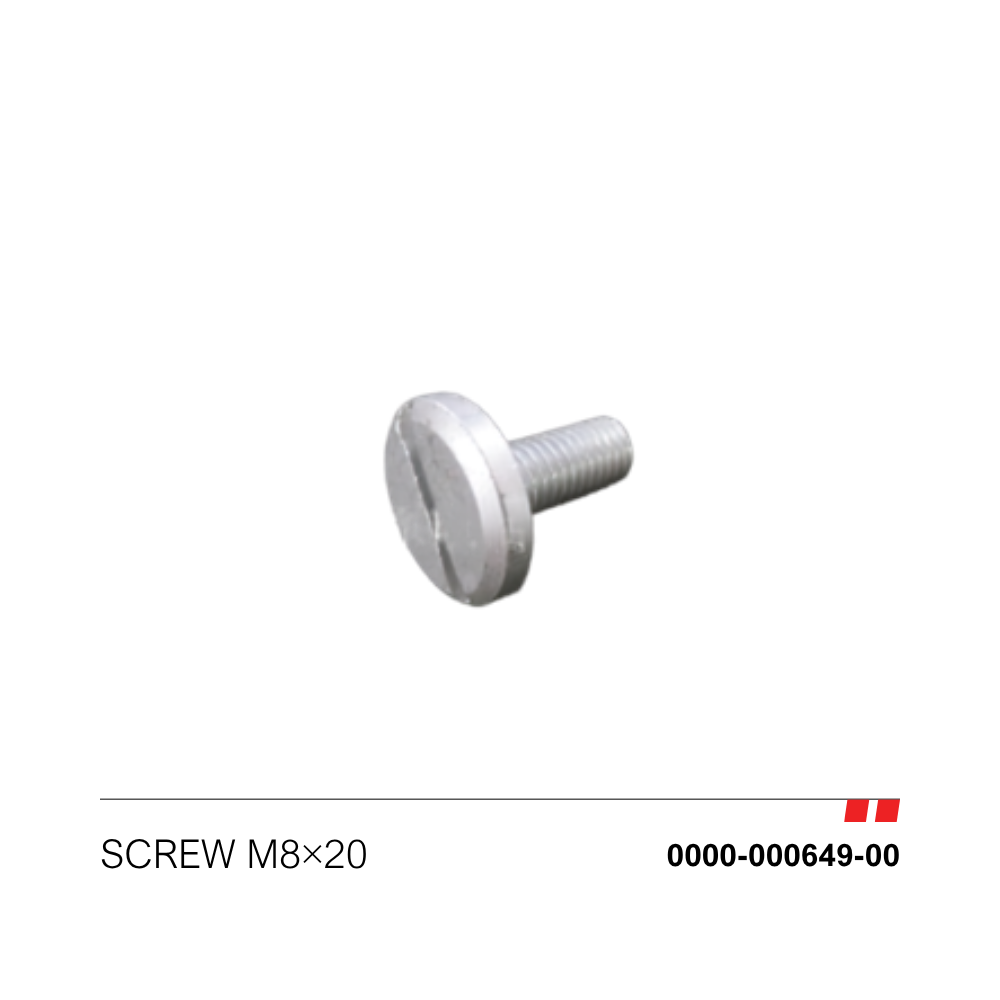 Screw M8*20 [0000-000649-00]