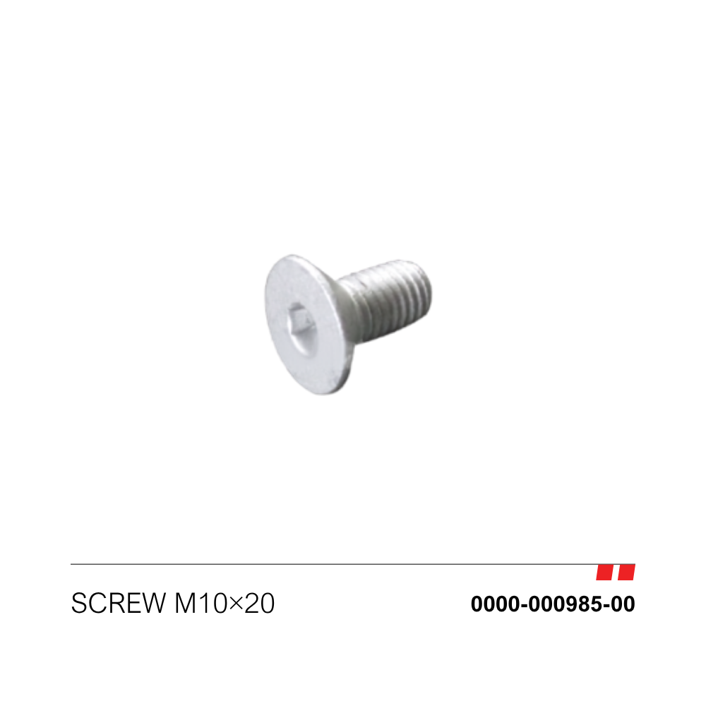 Screw M10*20 [0000-000985-00]