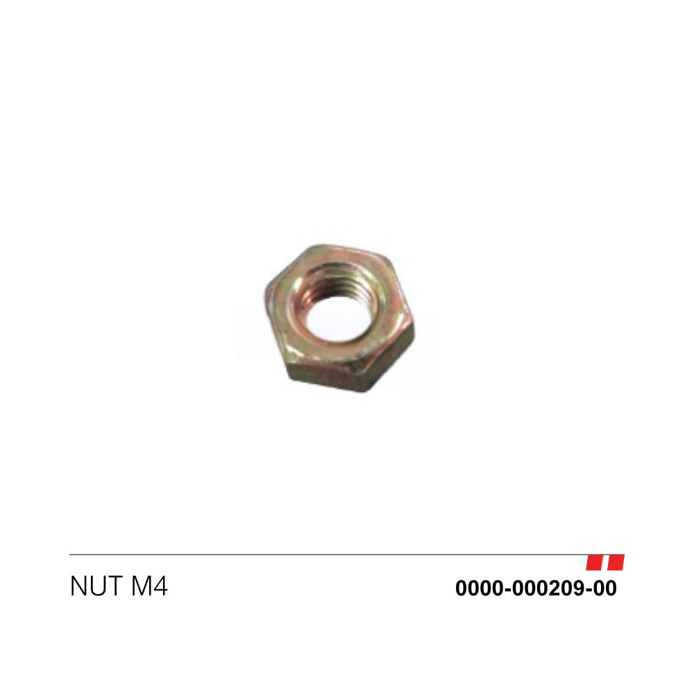 Nut M4 [0000-000209-00]