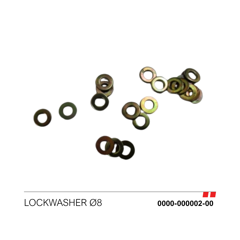 Lockwasher  ø8 [0000-000002-00]