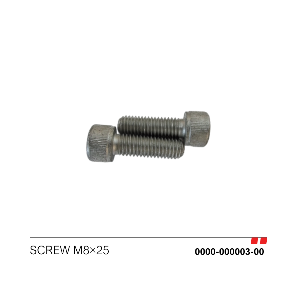 Screw M8×25 [0000-000003-00]