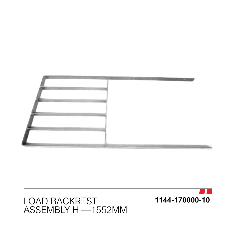 Load Backrest Assembly H —1552mm [1144-170000-10]