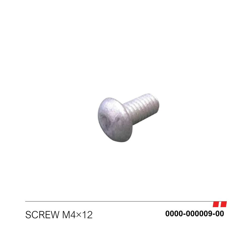 Screw M4*12 [0000-000009-00]