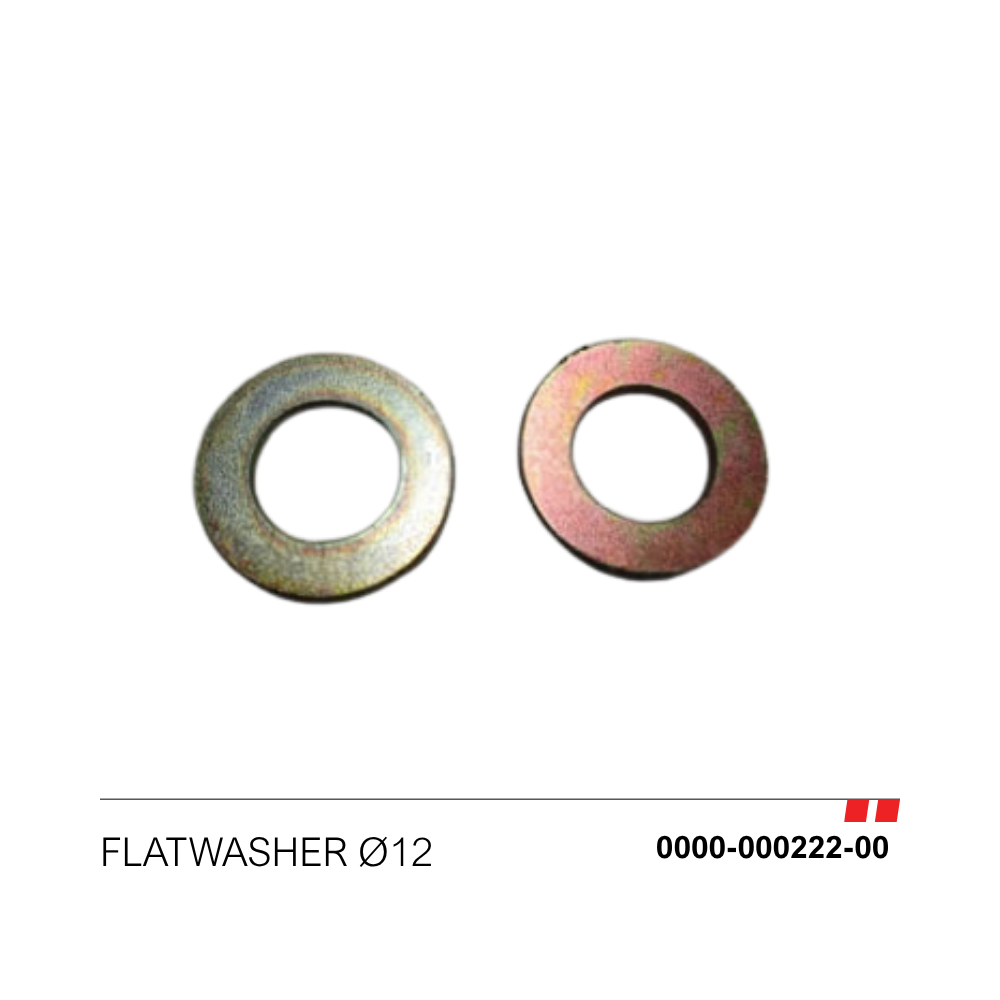 Flatwasher ø12 [0000-000222-00]