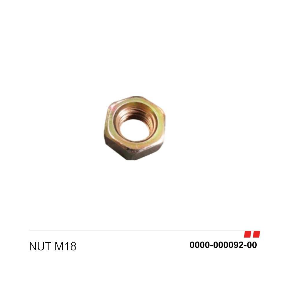Nut M18 [0000-000092-00]
