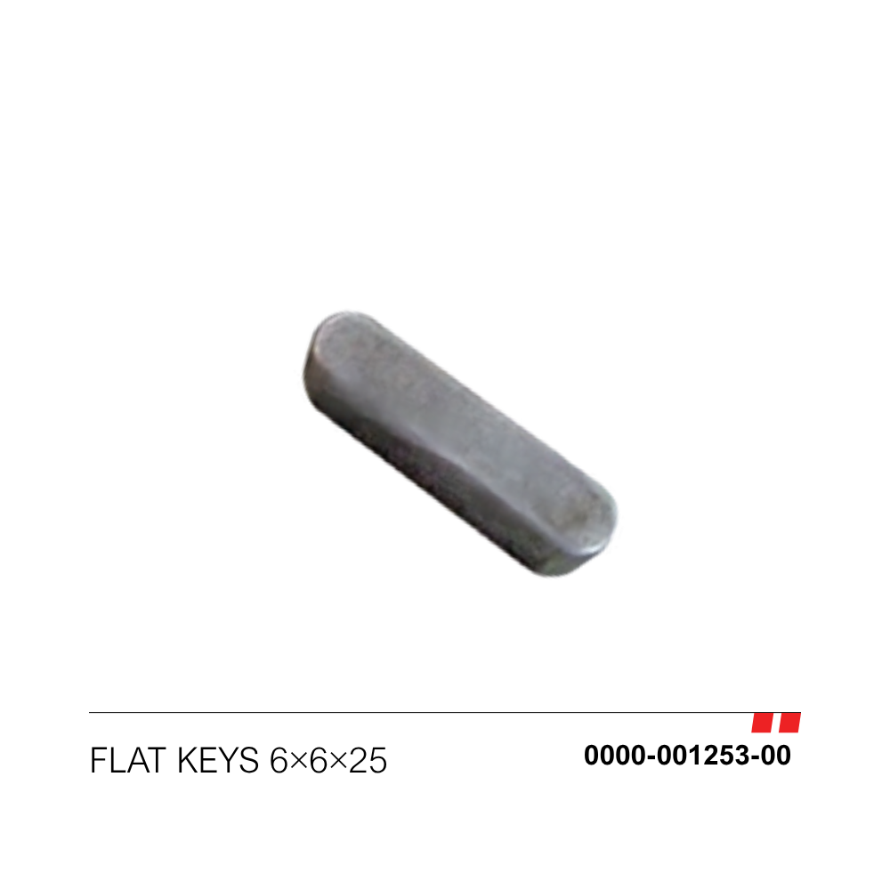 Flat Keys 6×6×25 [0000-001253-00]