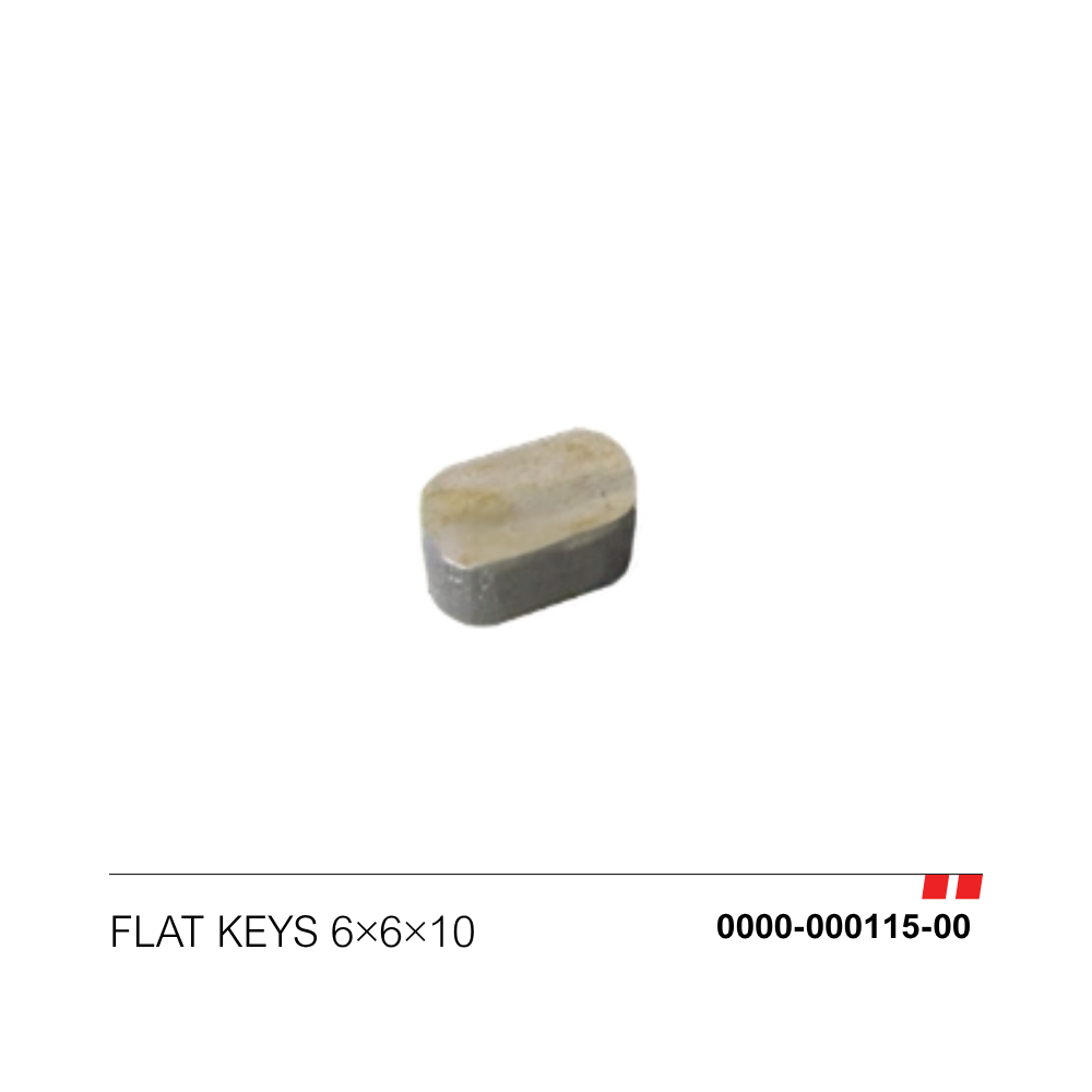Flat Keys 6×6×10 [0000-000115-00]