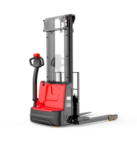 [155542] LIFTEK Stacker Straddle, 1200kg, 3000mm Lift Duplex,  Gel Battery