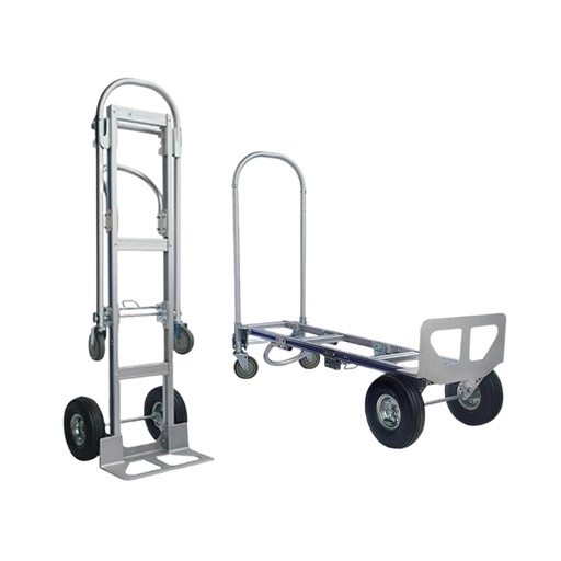 [2915] Liftek Sack Truck Foldatruk Large c/w D Nose and Puncture Proof Wheels