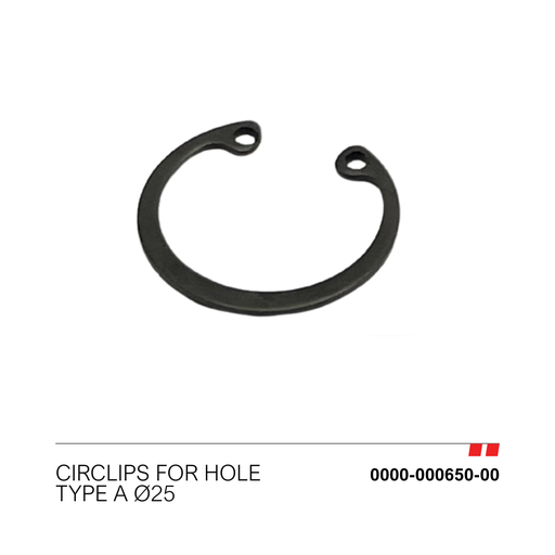 [27810] EPT20 Circlips for hole Type A ø25 [0000-000650-00]