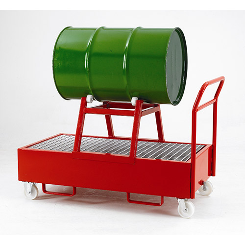 Mobile Drum Sump Trolley with optional Drum Rotation Frame-338