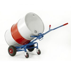 Drum Truck with Rear Castor Support. 2 Wheel Dia. & either Pneumatic or Solid to choose from-0