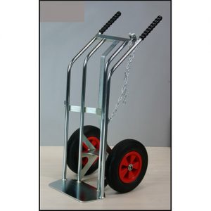 Heavy Duty Cylinder Trolley with optional 3rd wheel attachment-0