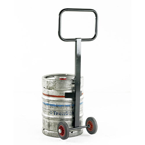 Beer Keg Trolley with Solid Wheels