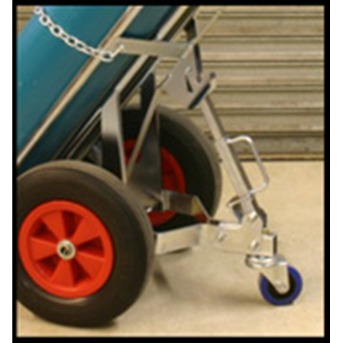 Heavy Duty Cylinder Trolley with optional 3rd wheel attachment-389