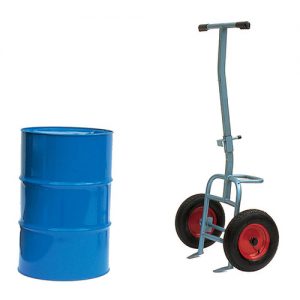 BuxTrux Drum Transporter Trolley, either Cushion or Pneumatic Wheels-0
