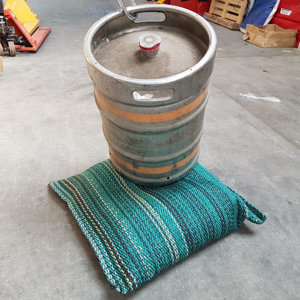 Cork Filled Cask & Keg Drop Bag SHS Handling Solutions