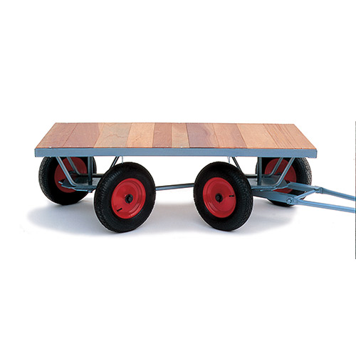 Large Turntable Trolley with Hinged Sides-499
