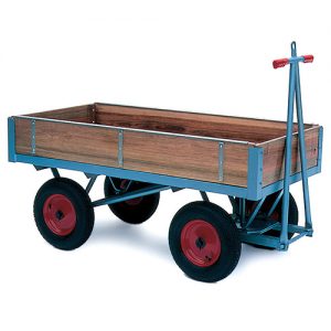Large Turntable Trolley with Slide-In Sides-0