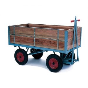 Large Turntable Trolley with 2 x Slide-In Sides-0