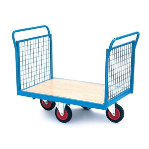 Heavy Duty Trolley Easy Steer Platform Trolley Truck-0