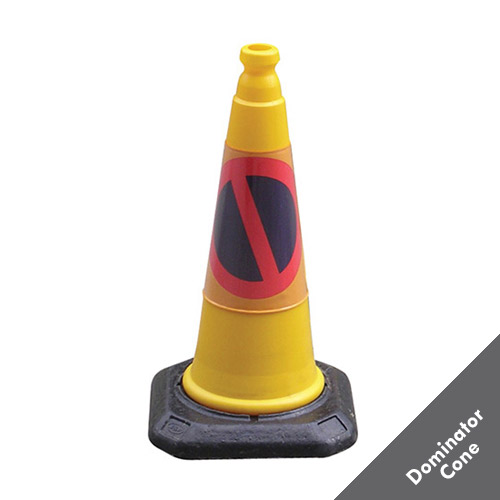 No Waiting Cones - moulded from UV stabilised polyethylene and base weighted-1041