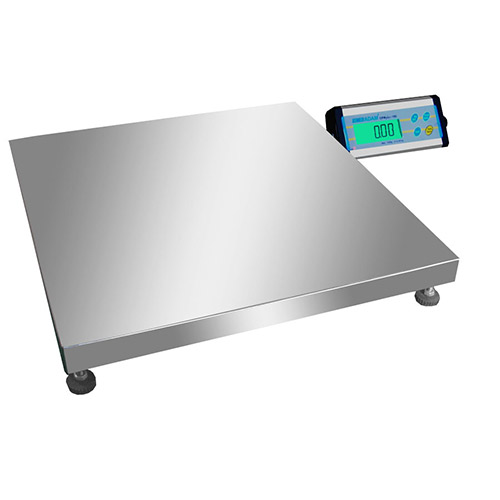 Platform Weighing Scales Stainless Steel, 500 x 500mm-0