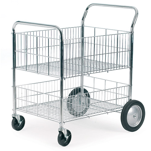 Chrome Plated Wire Trolley-0