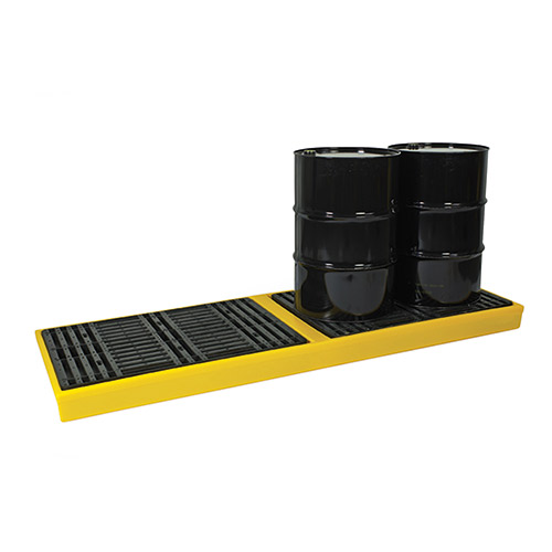 4 Drum Polyethylene Workfloor Platform-1451